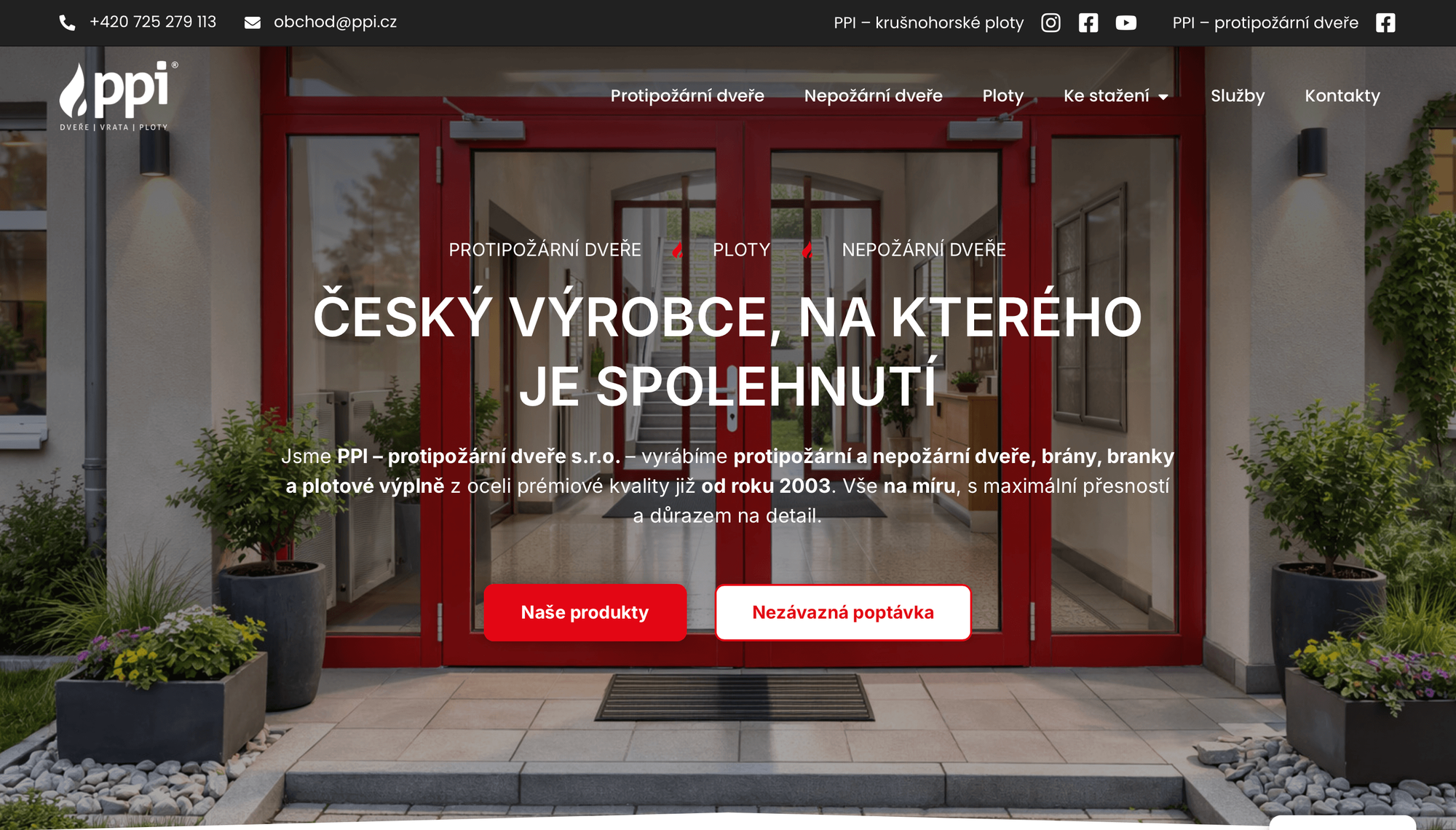 Náhled webu ppi.cz